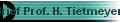 Brief Prof. H. Tietmeyer